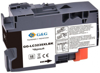 Картридж струйный G&G GG-LC3239XLBK черный (129мл) для Brother HL-J6000DW/J6100DW от магазина РЭССИ