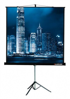Экран на треноге Lumien 180x180см Master View LMV-100103 1:1 напольный рулонный от магазина РЭССИ