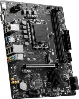 Материнская плата MSI PRO B760M-E DDR4 Soc-1700 Intel B760 2xDDR4 mATX AC`97 8ch(7.1) GbLAN+VGA+HDMI от магазина РЭССИ