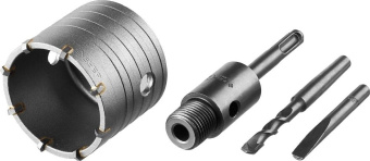 Коронка Зубр 2918-68_z01 по бетону Д=8мм (1пред.) для дрелей/перфораторов от магазина РЭССИ