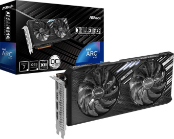 Видеокарта Asrock PCI-E 4.0 A770 CL SE 16GO INTEL ARC A770 16Gb 256bit GDDR6 2150/16000 HDMIx1 DPx3 HDCP Ret от магазина РЭССИ