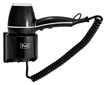 Фен Puff 1601Bl 1600Вт черный от магазина РЭССИ