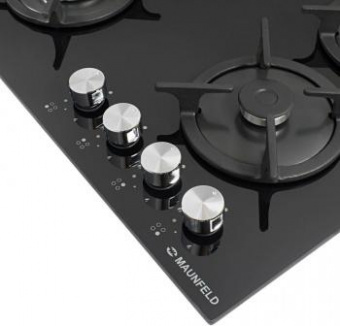 Газовая варочная поверхность Maunfeld EGHG.64.1CB/G черный от магазина РЭССИ