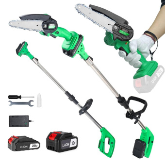 Электрическая цепная пила Zitrek GreenSaw 20 Plus дл.шины:6" (15.2cm) 3Ач ЗУ (082-1856) от магазина РЭССИ