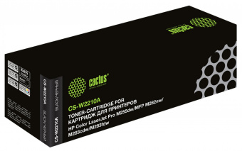 Картридж лазерный Cactus CS-W2210A W2210A (есть ограничения по прошивке) черный (1350стр.) для HP M255/MFP M282/M283 от магазина РЭССИ