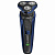 Бритва роторная Polaris PMR 0309RC wet/dry PRO 5 blades+ реж.эл.:3 питан.:элек.сеть/аккум. синий/черный от магазина РЭССИ
