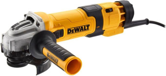 Углошлифовальная машина DeWalt DWE4257-QS 1500Вт 10000об/мин рез.шпин.:M14 d=125мм от магазина РЭССИ
