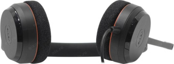 Наушники с микрофоном Jabra Evolve 20 UC Duo черный (4999-829-209) от магазина РЭССИ