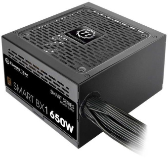 Блок питания Thermaltake ATX 650W Smart BX1 SE 80+ bronze (20+4pin) APFC 120mm fan color LED 6xSATA RTL от магазина РЭССИ