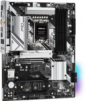 Материнская плата Asrock B760 PRO RS WIFI Soc-1700 Intel B760 4xDDR5 ATX AC`97 8ch(7.1) 2.5Gg RAID+HDMI+DP от магазина РЭССИ