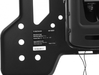 Кронштейн для телевизора Hama TILT TV Premium черный 19"-48" макс.25кг настенный от магазина РЭССИ