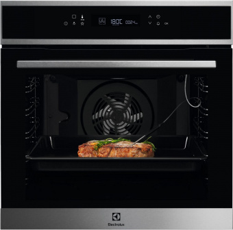 Духовой шкаф Электрический Electrolux EOE7P31X серебристый от магазина РЭССИ