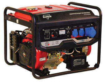 Генератор Elitech СГБ 9500Е 7.5кВт от магазина РЭССИ