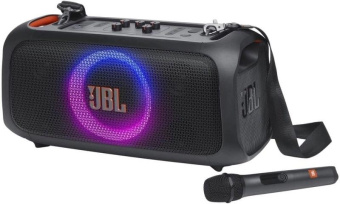 Минисистема JBL PartyBox On-The-Go Essential 2 черный 100Вт USB BT от магазина РЭССИ