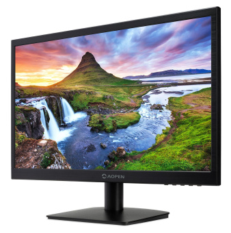 Монитор Aopen 18.5" 19CX1Qb черный TN LED 5ms 16:9 матовая 200cd 90гр/65гр 1366x768 D-Sub 2.1кг от магазина РЭССИ