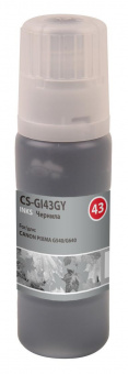Чернила Cactus CS-GI43GY серый60мл для Canon Pixma G640/540 от магазина РЭССИ