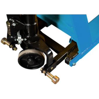 Гидравлическая тележка TOR 1500 кг HLS1500Q с ножничным подъемом полиуретан. колеса 1002029 от магазина РЭССИ