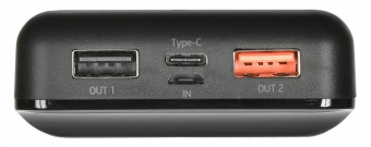 Мобильный аккумулятор Digma Power Delivery DG-20000-PL 20000mAh 3A QC PD 18W 2xUSB черный (DG-20000-PL-BK) от магазина РЭССИ