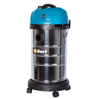 Строительный пылесос Bort BSS-1630-SmartAir 1600Вт (уборка: сухая/влажная) синий от магазина РЭССИ