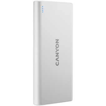 Мобильный аккумулятор Canyon PB-108 10000mAh 2.1A белый (CNE-CPB1008W) от магазина РЭССИ