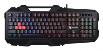 Клавиатура A4Tech Bloody B150N черный USB for gamer LED от магазина РЭССИ
