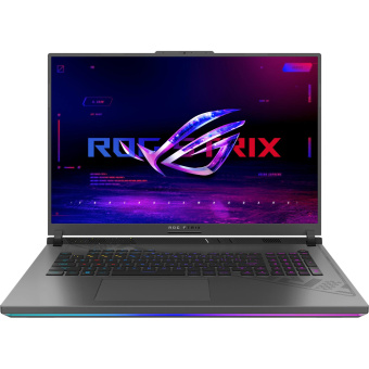 Ноутбук Asus ROG Strix G18 G814JIR-N6048 Core i9 14900HX 16Gb SSD1Tb NVIDIA GeForce RTX4070 8Gb 18" IPS WQXGA (2560x1600) noOS grey WiFi BT Cam (90NR0ID6-M002E0) от магазина РЭССИ
