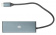Картинка Разветвитель USB-C Digma HUB-3U3.0С-UC-G 4порт. серый от магазина РЭССИ Разветвитель USB-C Digma HUB-3U3.0С-UC-G 4порт. серый от магазина РЭССИ