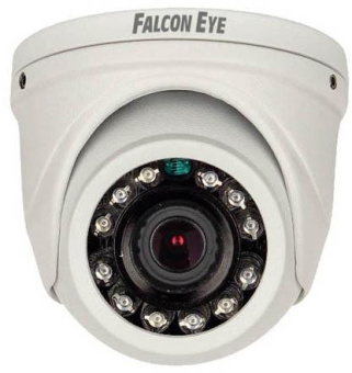 Камера видеонаблюдения аналоговая Falcon Eye FE-MHD-D2-10 2.8-2.8мм HD-CVI HD-TVI цв. корп.:белый от магазина РЭССИ