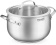 Картинка Кастрюля Rondell Calypso RDS-1672 5.8л. d=22см (с крышкой) стальной от магазина РЭССИ Кастрюля Rondell Calypso RDS-1672 5.8л. d=22см (с крышкой) стальной от магазина РЭССИ