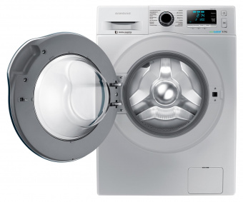 Стиральная машина Samsung WW80J6210CS/LD класс: A загр.фронтальная макс.:8кг серебристый от магазина РЭССИ