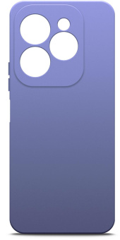 Чехол (клип-кейс) BoraSCO для Infinix Hot 40i/Smart 8/8 Plus/8 Pro Silicone Case лавандовый (72662) от магазина РЭССИ