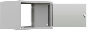 Шкаф коммутационный NTSS Lime (NTSS-WL6U5560GS) настенный 6U 550x600мм пер.дв.стекл несъемн.бок.пан. 30кг серый 110град. IP20 сталь от магазина РЭССИ
