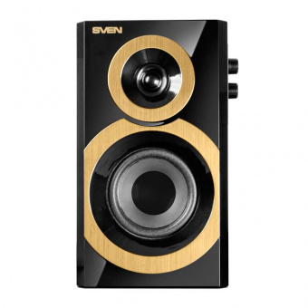 Колонки Sven SPS-619 GOLD 2.0 золотистый/черный 20Вт от магазина РЭССИ
