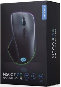 Мышь Lenovo Legion M500 RGB черный оптическая (16000dpi) USB для ноутбука (7but) от магазина РЭССИ