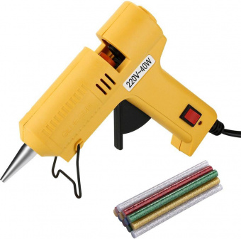 Клеевой пистолет Deko DKGG40 SET5 40Вт 5гр/мин стерж.:7мм от магазина РЭССИ