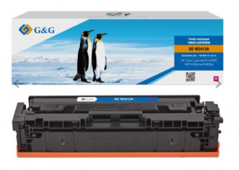 Картридж лазерный G&G GG-W2413A пурпурный (850стр.) для HP Color LaserJet Pro M155;MFP M182nw/M183fw от магазина РЭССИ
