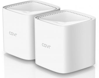 Бесшовный Mesh роутер D-Link COVR-1102 AC1200 10/100/1000BASE-TX белый от магазина РЭССИ