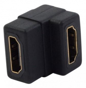 Адаптер аудио-видео HDMI (f)/HDMI (f) черный от магазина РЭССИ
