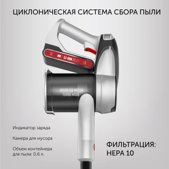 Пылесос Polaris PVCS 5090 Clean Expert PRO 450Вт серый/черный от магазина РЭССИ