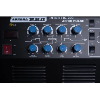 Аргонодуговой сварочный инвертор Aurora PRO INTER TIG 200 AC/DC PULSE Mosfet 10052 от магазина РЭССИ