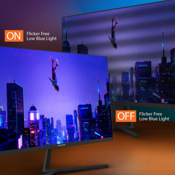Монитор SunWind 23.8" SM-24FI221 черный IPS LED 5ms 16:9 HDMI M/M матовая 250cd 178гр/178гр 1920x1080 100Hz G-Sync VGA DP FHD 3.0кг от магазина РЭССИ