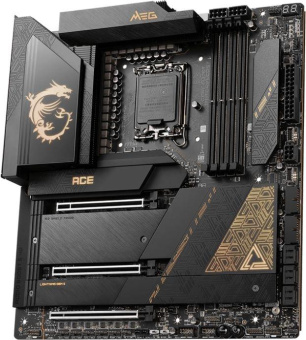 Материнская плата MSI MEG Z790 ACE Soc-1700 Intel Z790 4xDDR5 eATX AC`97 8ch(7.1) 2x2.5Gg RAID+DP от магазина РЭССИ