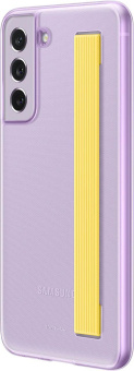 Чехол (клип-кейс) Samsung для Samsung Galaxy S21 FE Slim Strap Cover фиолетовый (EF-XG990CVEGRU) от магазина РЭССИ