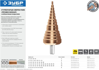 Сверло Зубр 29672-4-30-14_z01 по металлу (1пред.) для шуруповертов/дрелей от магазина РЭССИ