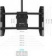 Картинка Кронштейн для телевизора Onkron N4L черный 32"-80" макс.112кг потолочный наклон от магазина РЭССИ Кронштейн для телевизора Onkron N4L черный 32"-80" макс.112кг потолочный наклон от магазина РЭССИ