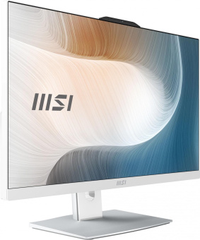 Моноблок MSI Modern AM242P 12M-1064XRU 23.8" Full HD i7 1255U (1.7) 16Gb SSD512Gb Iris Xe без ОС GbitEth WiFi BT 120W клавиатура мышь Cam белый 1920x1080 от магазина РЭССИ