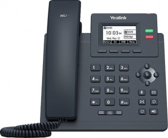 Телефон IP Yealink SIP-T31P без блока питания черный (SIP-T31P WITHOUT PSU) от магазина РЭССИ