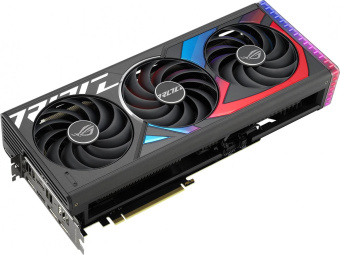 Видеокарта Asus PCI-E 4.0 ROG-STRIX-RTX4070TIS-O16G-GAMING NVIDIA GeForce RTX 4070TI Super 16Gb 256bit GDDR6X 2670/21000 HDMIx2 DPx3 HDCP Ret от магазина РЭССИ