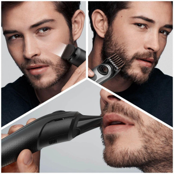 Триммер Braun BT5360 серебристый/черный (насадок в компл:3шт) от магазина РЭССИ