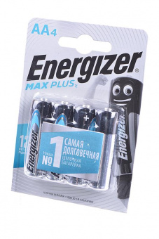 Элемент питания Energizer MAX PLUS LR6 BL4 от магазина РЭССИ